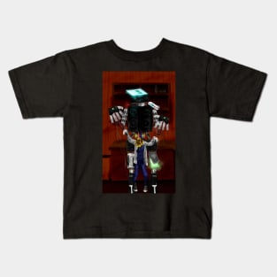 All Hail Our Robot Overlords Kids T-Shirt